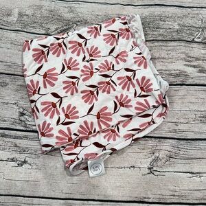 Lou Lou & Company Pink Floral Swaddle